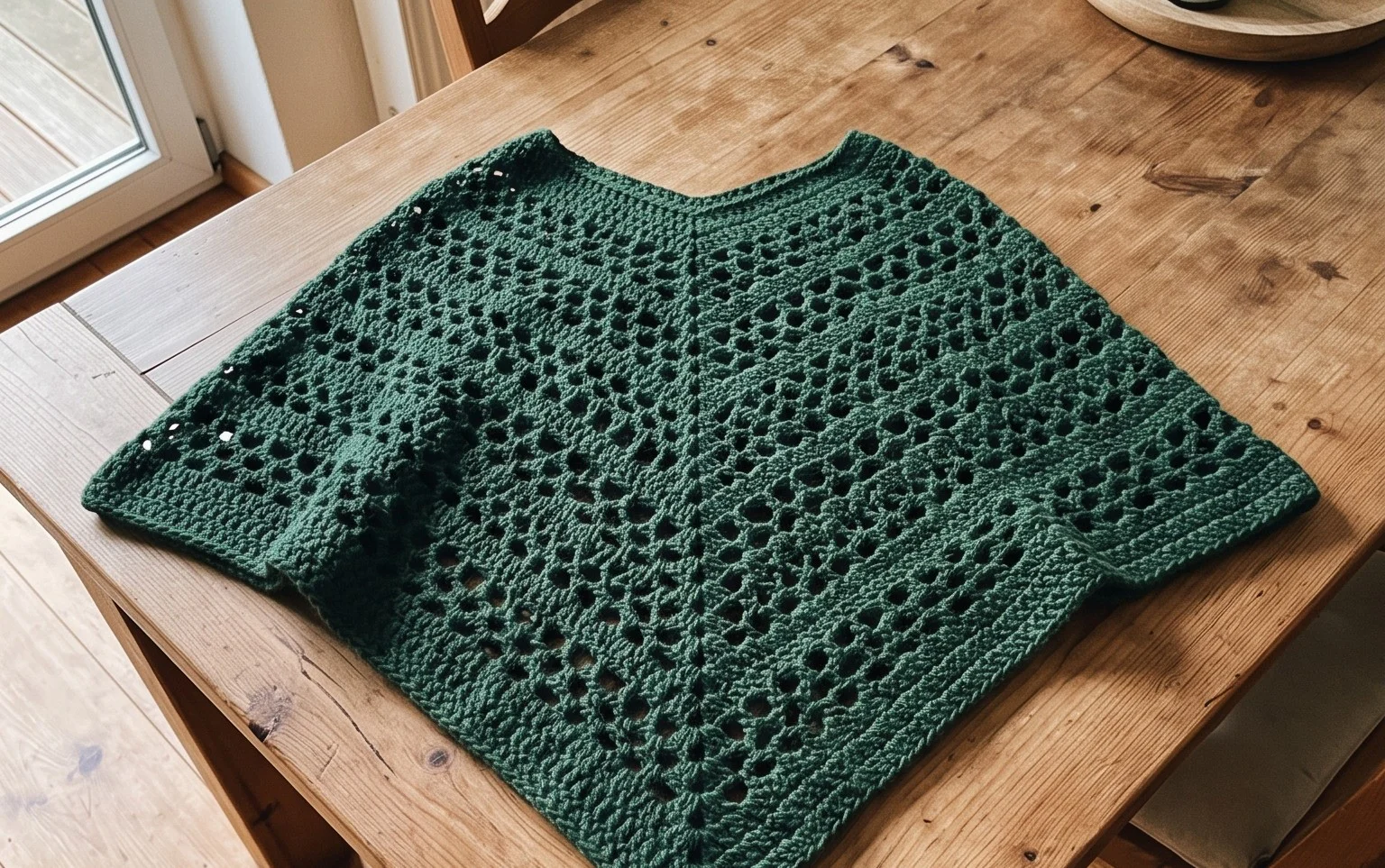 Kelleys Lace Poncho – Kostenlose Anleitung für Anfänger