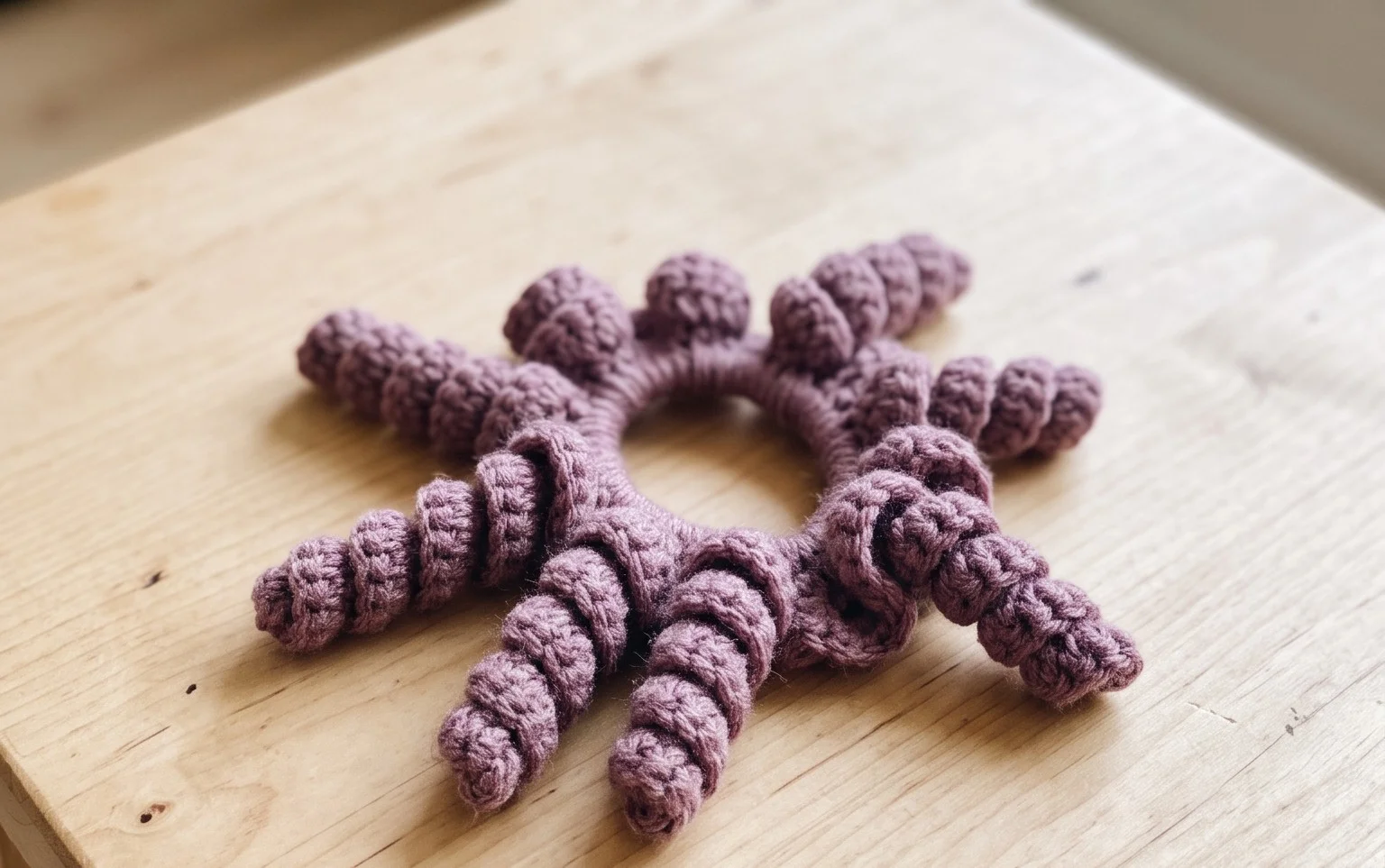 Häkel-Scrunchie mit Locken: Einfache Anleitung für Anfänger