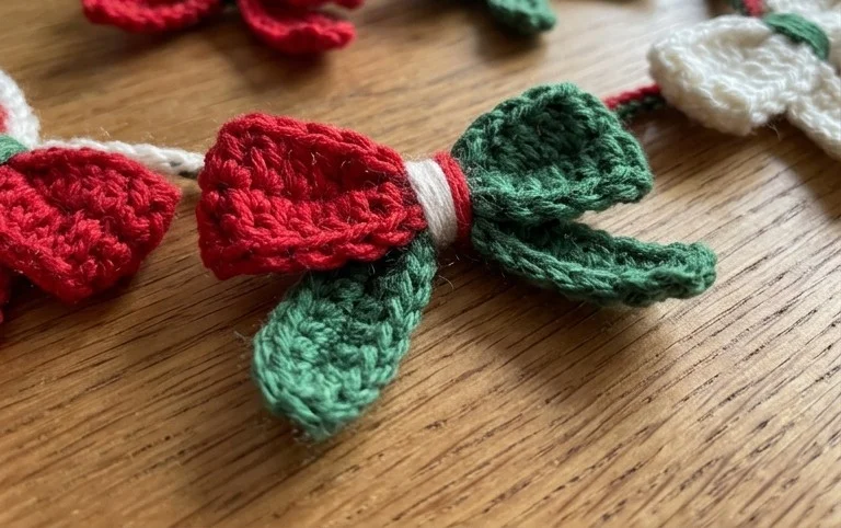 Free Christmas Garland Crochet Pattern: Festive Crafting!