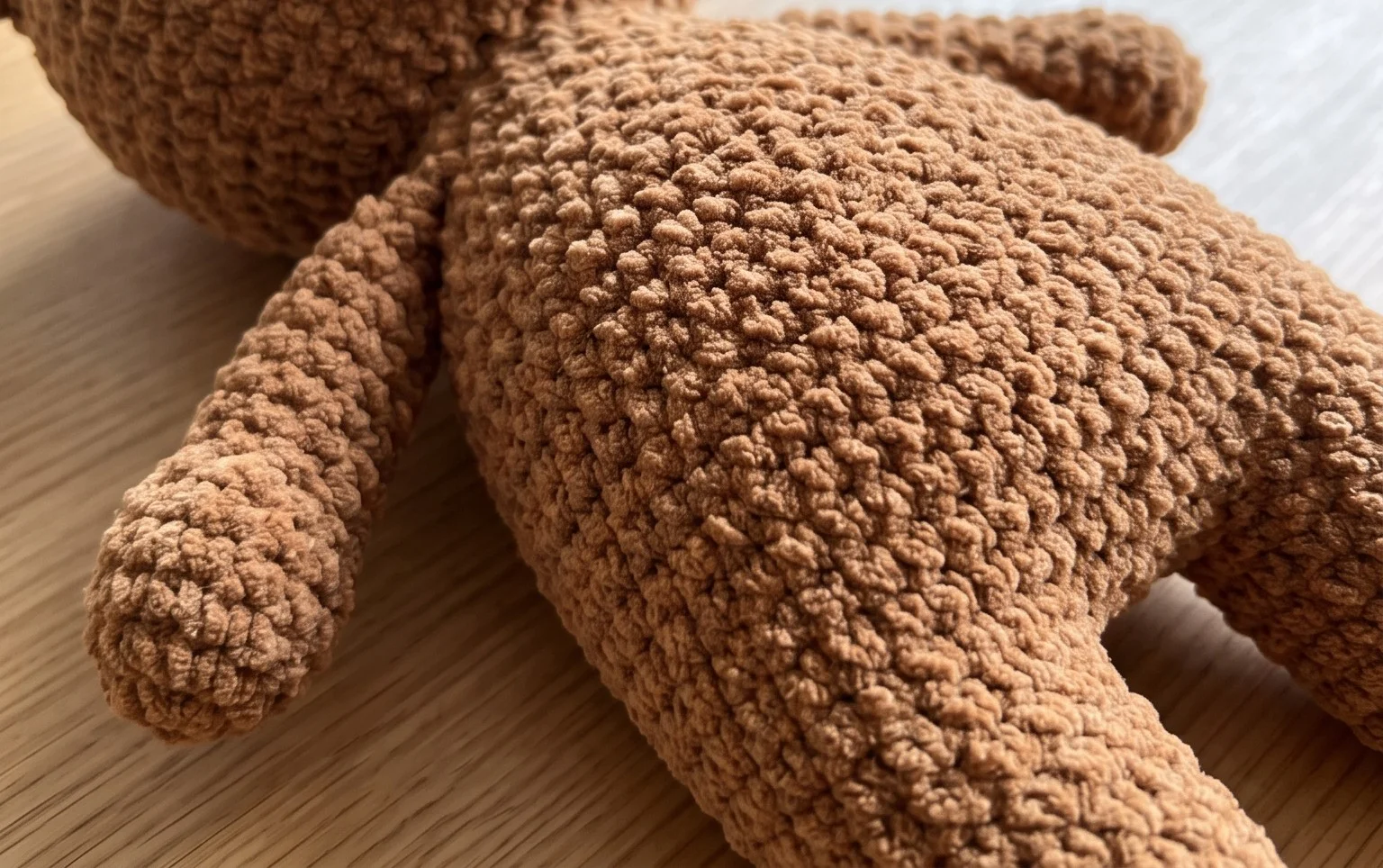 Crochet a Huggable Bear with Earmuffs & Heart Bag