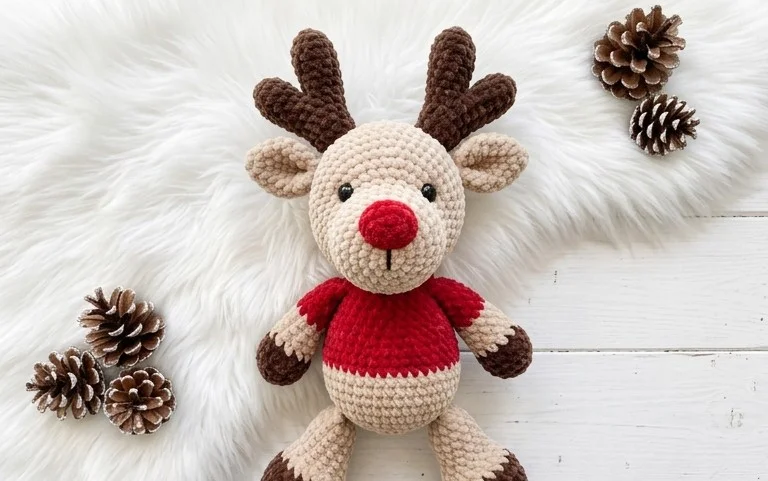 Olenjashka Amigurumi Häkelanleitung für Anfänger PDF