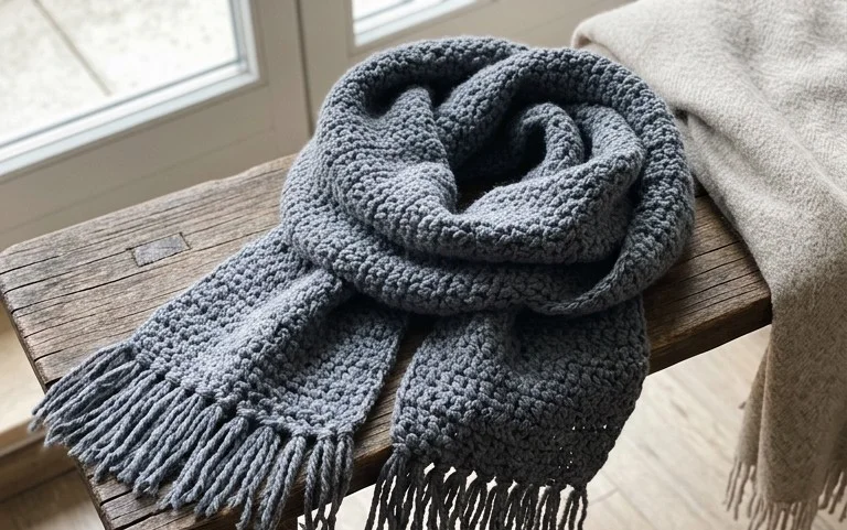 Winter Super Scarf häkeln: Kostenlose Anleitung für alle